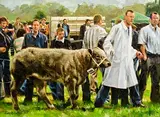 Mark O'Neill, Show Day, Tinahely, 2016, oil on board