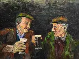 Liam O'Neill, The Local, 1984, oil on canvas