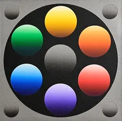 Spectral Rotation by Francis Tansey, 2002, oil on canvas, sold May 2024