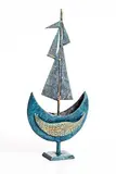 Ray Delaney, Crescent Ship, 2024, unique bronze