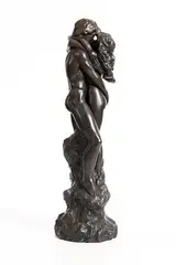 Robin Buick, Lovers, bronze resin