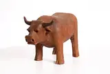 Anthony Scott, Brown Bull of Cooley, 1994, unique ceramic