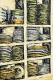 Yvonne Moore, The Dresser, oil on canvas