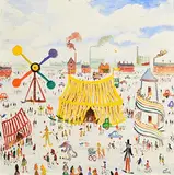 Simeon Stafford, Northern Fun, oil on board
