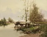 Eugène Galien-Laloue, Aubord de la Riviere