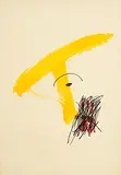 Antoni Tapies Spanish, Als Mestres de Catalunya, 1974, lithograph - PA proof aside from a numbered edition of 100 - published by Sala Gaspar, Barcelona