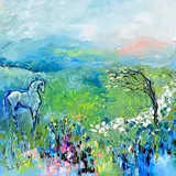 Declan O'Connor, A Quiet Place, oil on canvas
