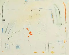Mike Fitzharris, Abstract Composition, 1991, oil on board