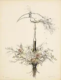 Ronald Searle, Bouquet Garni, lithograph - number 24 from an edition of 99