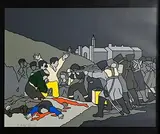Robert Ballagh, Third of May After Goya, 1973, screenprint - number 63 from an edition of 100