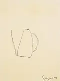 Guggi, Jug Study, 1999, pencil on paper