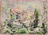 Untitled by John Kingerlee, 2023, oil on board, sold May 2024