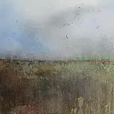 Colin Flack, Western Light, oil on board