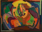 Evie Hone, Composition, oil on canvas