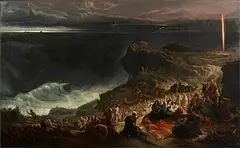 Francis Danby, Delivery of Israel Out of Egypt, oil on canvas