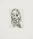 Frank Auerbach German-British, Ruth, 2003, etching on Somerset white wove paper - artist's proof aside from a numbered edition of 35 - Printed by Mark Balakjian and Dorothea Wight at Studio Prints, London, published by Marlborough Graphics, London