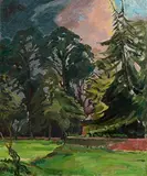 William John Leech, Summer in the Park, c.1910, oil on canvas