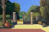 Stephen McKenna, Courtyard at Terni, 1998, oil on canvas