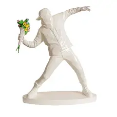 Brandalised, Banksy Flower Bomber, 2010, resin - from an edition of 100 - produced by Medicom, Japan in 2010