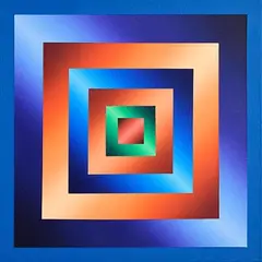 Complementry Diagonal Planes by Francis Tansey, 2002, oil on canvas, sold Apr 2024