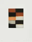 Sean Scully, Red Fold, 2006, lithograph in colours - number 29 from an edition of 50