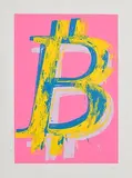 Thierry Guetta, Bitcoin, screenprint - number 14 from an edition of 80