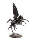 Siobhan Bulfin, Pegasus and Foal, bronze on wooden base - number 1 from an edition of 9