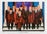 Graham Knuttel, Taoisigh na hÉireann, set of 12 prints - number 88 from an edition of 100 - aside from 10 artist's proofs