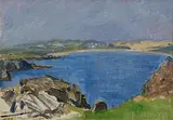 Estella Solomons, The Rosses, Co. Donegal, oil on board