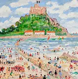Simeon Stafford, Crossing Before the Tide, oil on canvas