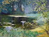 Hans Iten, Belvoir Park, Belfast, oil on board