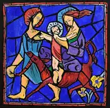 Evie Hone, Study for a Stained Glass Window, gouache on paper