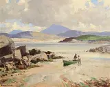 On Sheephaven Bay, Co. Donegal by Maurice Canning Wilks, oil on canvas, offered Feb 2024