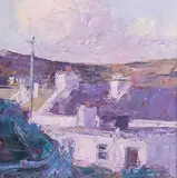 Aidan Bradley, Cottage, Achill, 2007, oil on board