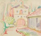 Fr. Jack P. Hanlon, Village in France