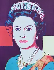 Andy Warhol American, Queen Elizabeth II, Vintage prints from an edition of 1000