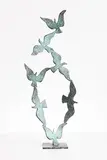 John Behan, Flight of Birds, 2023, unique bronze