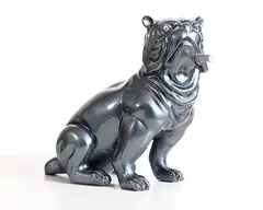 Alan Salomon, Chien Gris, resin - number 3 from an edition of 8