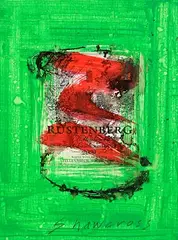 Neil Shawcross, Rustenberg, mixed media on board