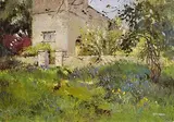 Geraldine M. O'Brien, Summer Flowers, oil on canvas
