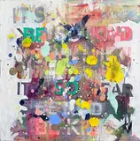 Melissa O'Donnell, It's Nearly Your Turn So Be Kind, 2023, mixed media on canvas