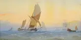 Sailing in Choppy Waters by Anthony Carey Stannus, watercolour on paper, offered Feb 2024
