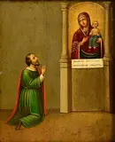 19th Century Russian Icon, Mother of God - Unexpected Joy
