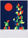 Patrick Scott, Untitled, 2005, screenprint