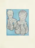Tony Cragg British, Untitled, etching on wove with deckle edge - number 29 from an edition of 30