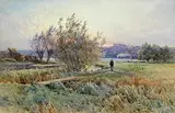 Alfred de Breanski, After a Days Fishing