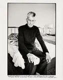 John Minihan, Samuel Beckett in the Hyde Park Hotel, London