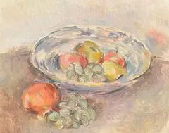 Stella Steyn, Still Life - Bowl of Fruit, oil on canvas