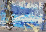 John Kingerlee, Landscape Composition, 2022, oil on card