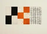 Sean Scully, Raval 6, 1996, aquatint - artist's proof number 2 from an edition of 5